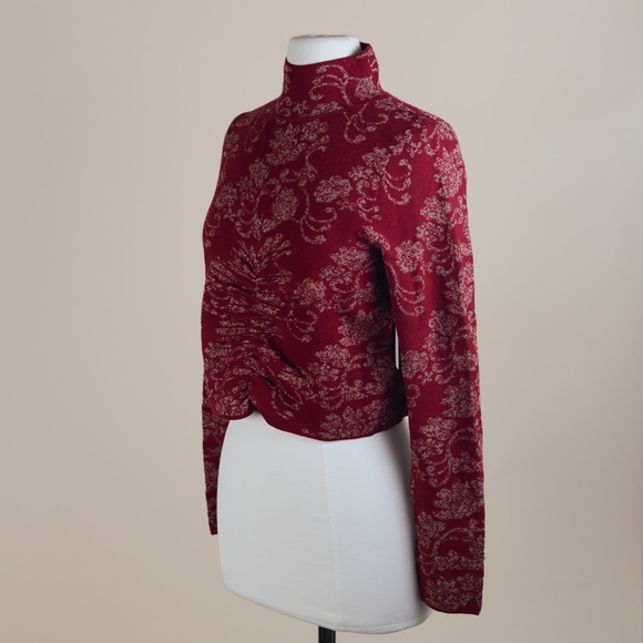 NEW Anthropologie Cropped Sweater - Picture 4 of 10
